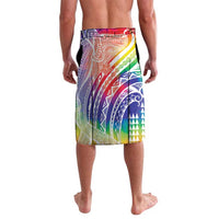 Aloha Pride Rainbow Tie Dye Lavalava Humpback Whale - Love is Love
