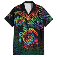 Hawaii Pride Hawaiian Shirt Rainbow Swirls LT7 Colorful - Polynesian Pride