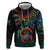 Hawaii Pride Hoodie Rainbow Swirls