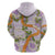 Aloha Festive Hawaii Zip Hoodie Mokihana - Maile and Ilima on Lilac - Polynesian Pride