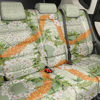 Aloha Festive Hawaii Back Car Seat Cover Mokihana - Maile Leis in Muted Summer - Polynesian Pride