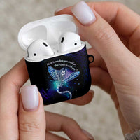 Polynesian Tala Manta Ray AirPods Case Nowhere You Could Go That I Won't Be With You LT7 - Polynesian Pride