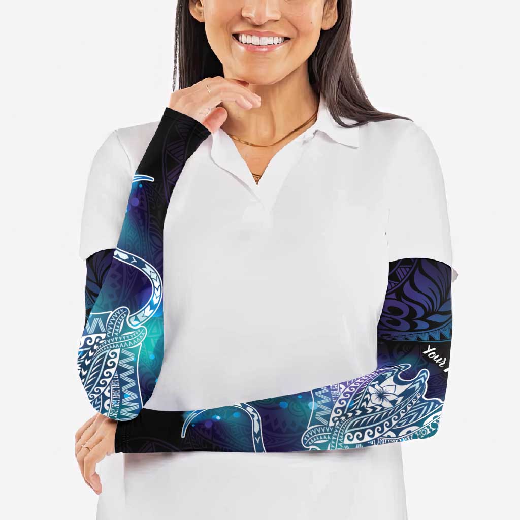 Polynesian Tala Manta Ray Arm Sleeves Nowhere You Could Go That I Won't Be With You - Polynesian Pride