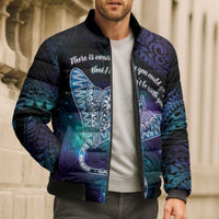 Polynesian Tala Manta Ray Bomber Puffer Jacket Nowhere You Could Go That I Won't Be With You LT7 - Polynesian Pride