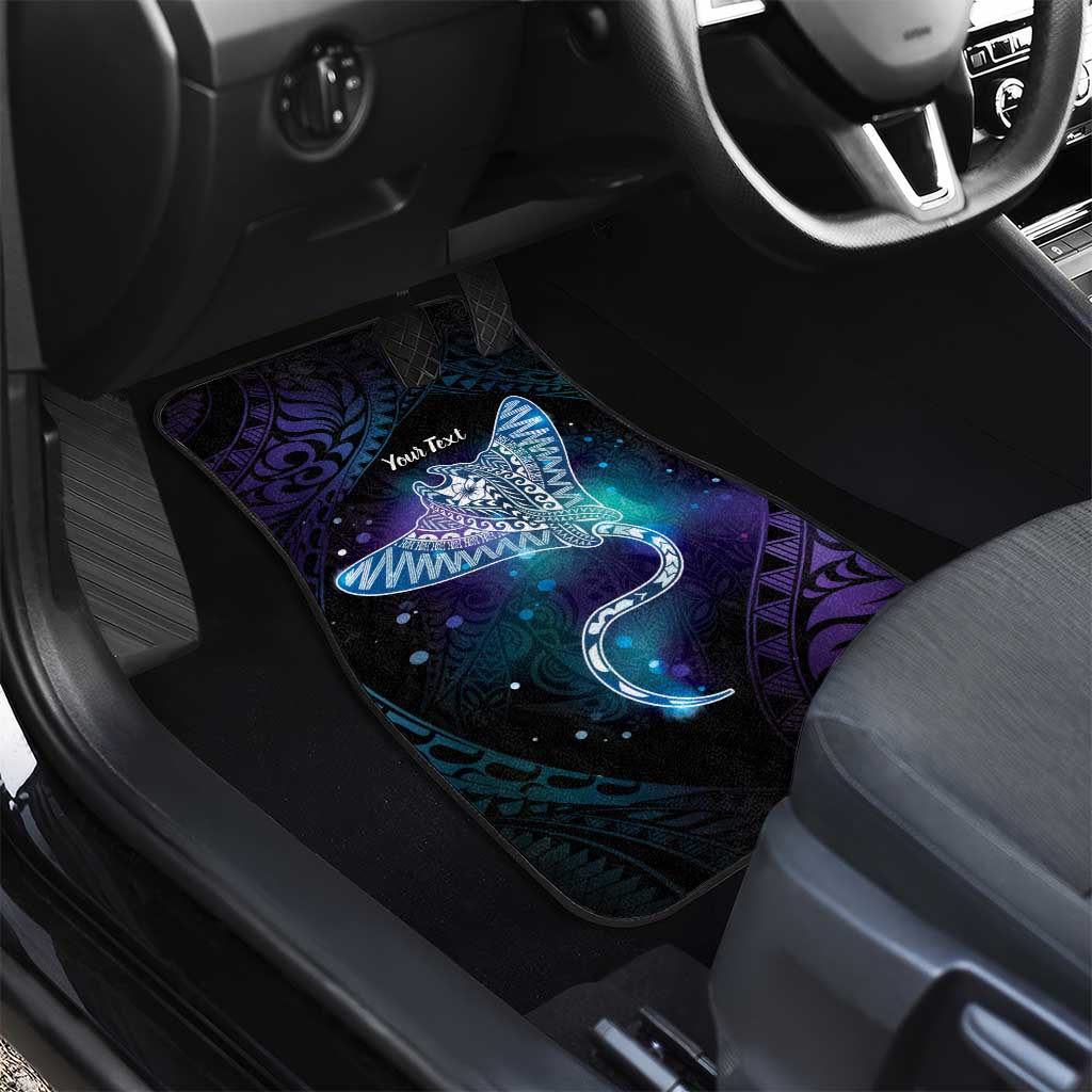 Polynesian Tala Manta Ray Car Mats Nowhere You Could Go That I Won't Be With You LT7 - Polynesian Pride