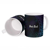 Polynesian Tala Manta Ray Ceramic Mug Nowhere You Could Go That I Won't Be With You LT7 - Polynesian Pride