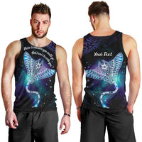 Polynesian Tala Manta Ray Men Tank Top Nowhere You Could Go That I Won't Be With You LT7 - Polynesian Pride