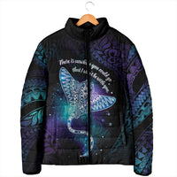 Polynesian Tala Manta Ray Padded Jacket Nowhere You Could Go That I Won't Be With You LT7 - Polynesian Pride