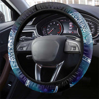 Polynesian Tala Manta Ray Steering Wheel Cover Nowhere You Could Go That I Won't Be With You LT7 - Polynesian Pride