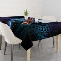 Polynesian Tala Manta Ray Tablecloth Nowhere You Could Go That I Won't Be With You LT7 - Polynesian Pride