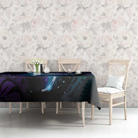 Polynesian Tala Manta Ray Tablecloth Nowhere You Could Go That I Won't Be With You LT7 - Polynesian Pride