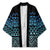 Maori Niho Taniwha Te Wheiao Kimono Moana Blue - Polynesian Pride