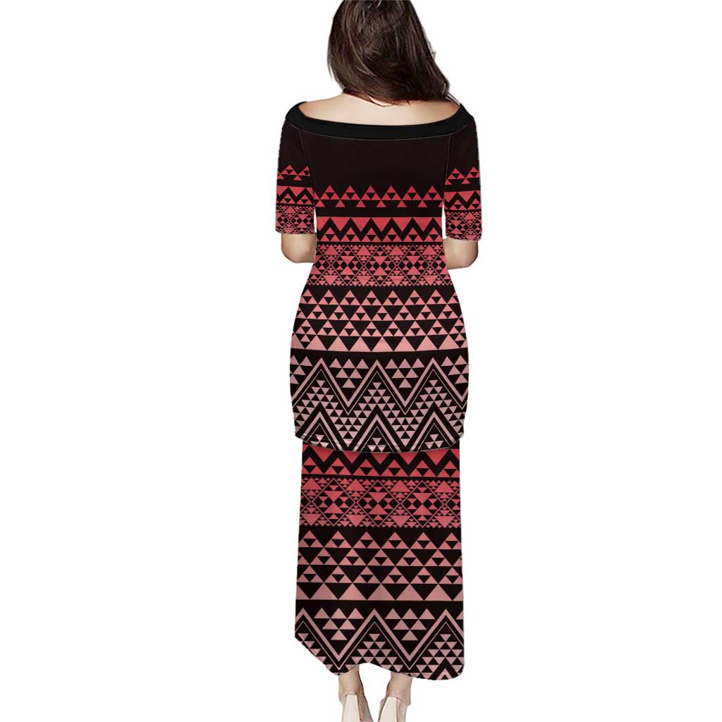 Maori Niho Taniwha Te Wheiao Puletasi Terracotta - Polynesian Pride