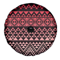 Maori Niho Taniwha Te Wheiao Spare Tire Cover Terracotta - Polynesian Pride