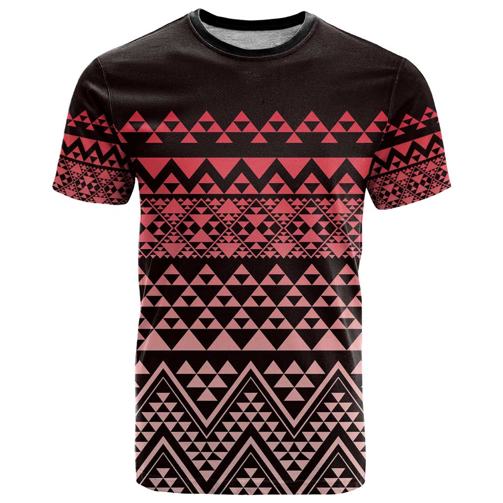 Maori Niho Taniwha Te Wheiao T Shirt Terracotta - Polynesian Pride