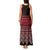 Maori Niho Taniwha Te Wheiao Tank Maxi Dress Terracotta - Polynesian Pride