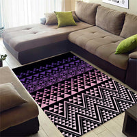 Maori Niho Taniwha Te Wheiao Area Rug Waiporoporo - Polynesian Pride