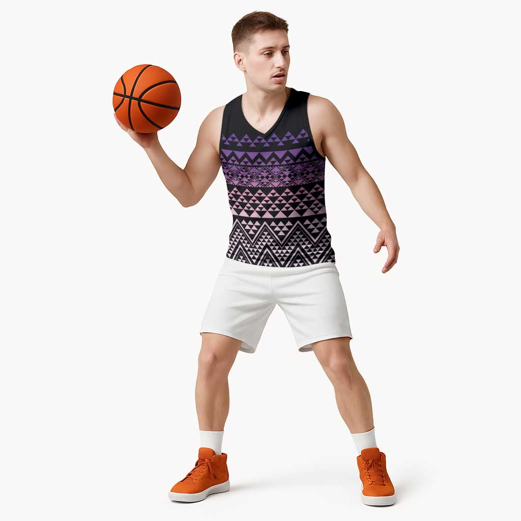 Maori Niho Taniwha Te Wheiao Basketball Jersey Waiporoporo LT7 - Polynesian Pride