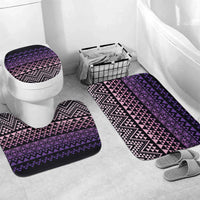 Maori Niho Taniwha Te Wheiao Bathroom Set Waiporoporo - Polynesian Pride