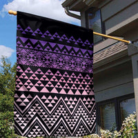 Maori Niho Taniwha Te Wheiao Garden Flag Waiporoporo - Polynesian Pride