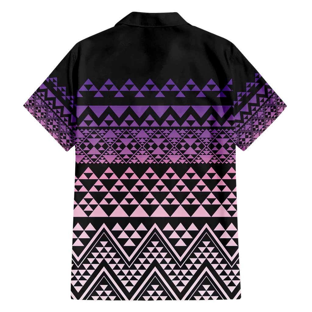 Maori Niho Taniwha Te Wheiao Hawaiian Shirt Waiporoporo - Polynesian Pride