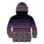 Maori Niho Taniwha Te Wheiao Kid Hoodie Waiporoporo - Polynesian Pride