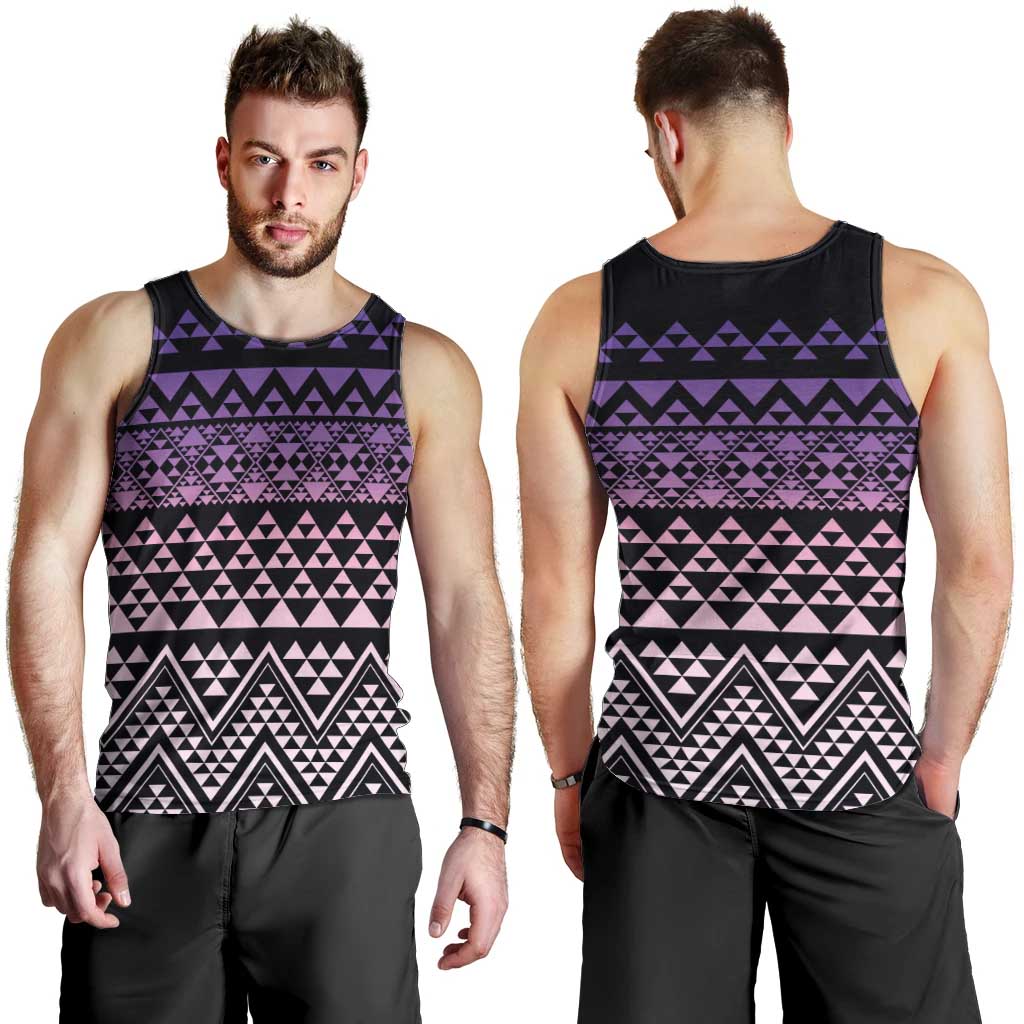 Maori Niho Taniwha Te Wheiao Men Tank Top Waiporoporo LT7 - Polynesian Pride