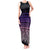 Maori Niho Taniwha Te Wheiao Tank Maxi Dress Waiporoporo - Polynesian Pride