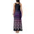 Maori Niho Taniwha Te Wheiao Tank Maxi Dress Waiporoporo - Polynesian Pride
