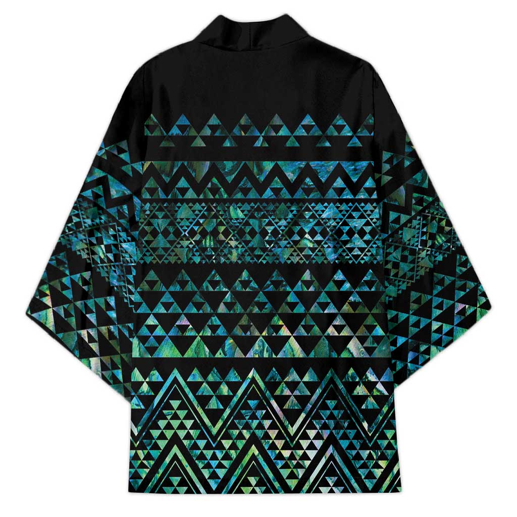 Maori Niho Taniwha Te Wheiao Kimono Paua Shell - Polynesian Pride