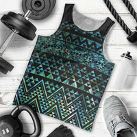 Maori Niho Taniwha Te Wheiao Men Tank Top Paua Shell LT7 - Polynesian Pride