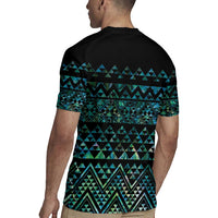 Maori Niho Taniwha Te Wheiao Rugby Jersey Paua Shell - Polynesian Pride