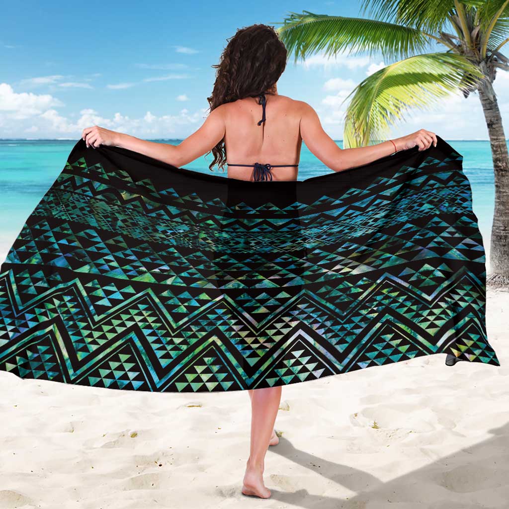 Maori Niho Taniwha Te Wheiao Sarong Paua Shell - Polynesian Pride