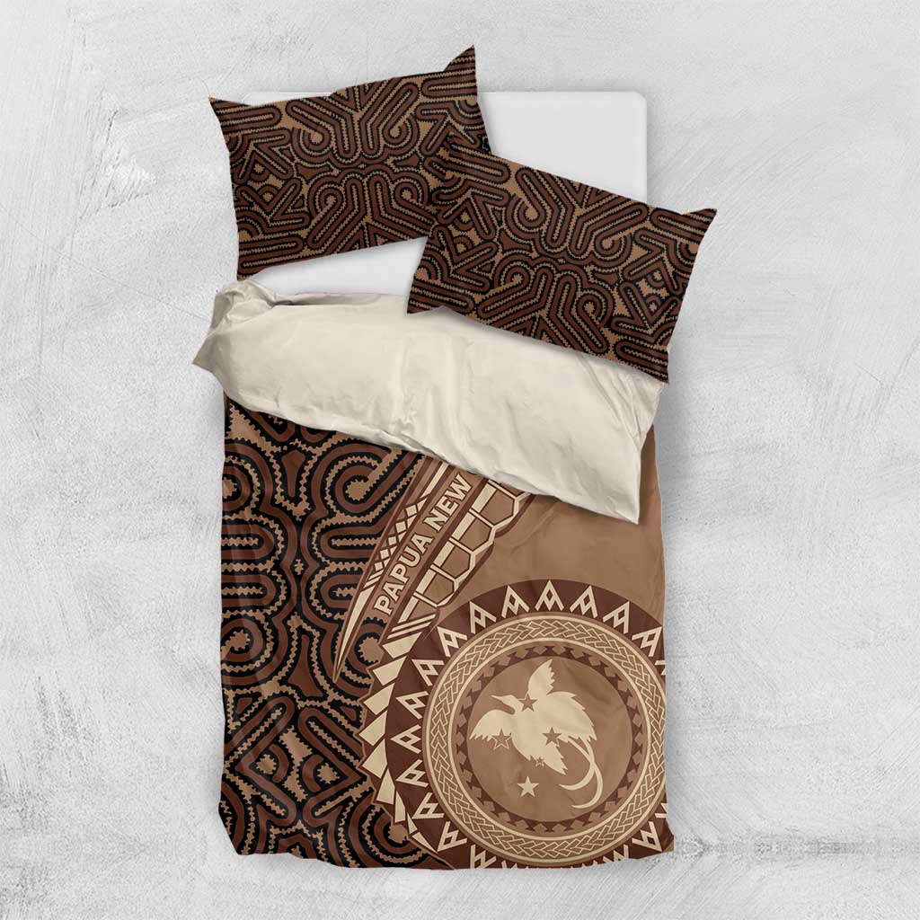 Papua New Guinea Oro Tapa Motif Bedding Set Classic