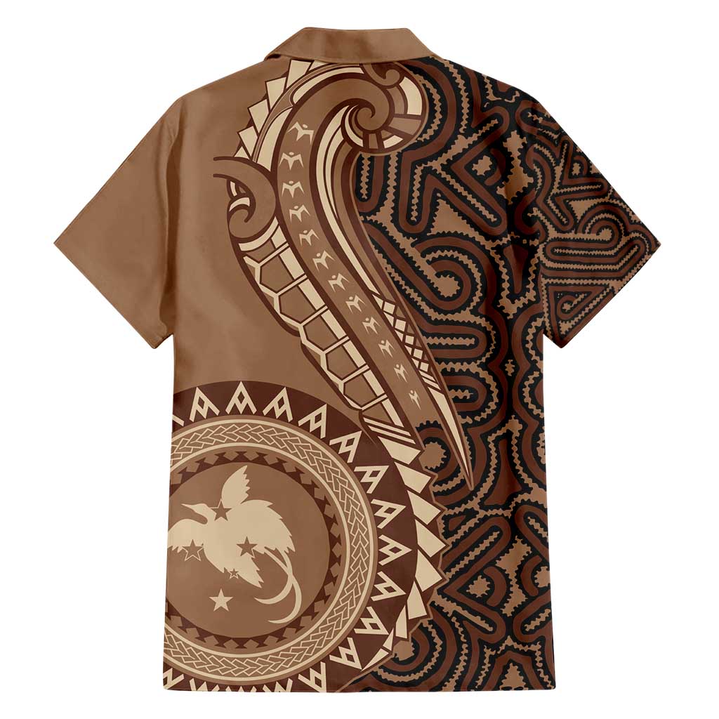 Papua New Guinea Oro Tapa Motif Hawaiian Shirt Classic LT7 - Polynesian Pride