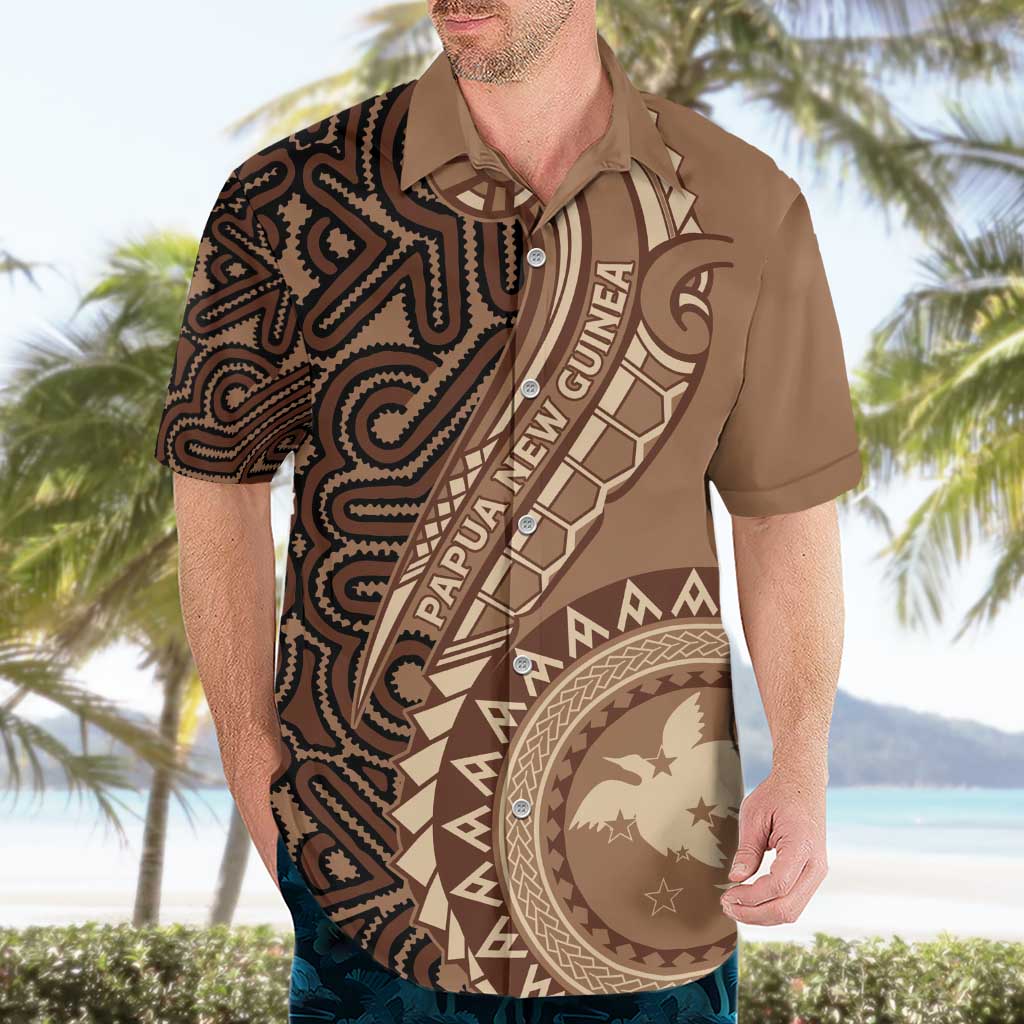 Papua New Guinea Oro Tapa Motif Hawaiian Shirt Classic LT7 - Polynesian Pride
