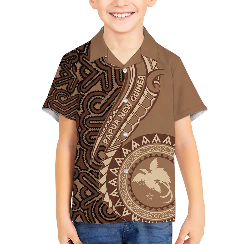 Papua New Guinea Oro Tapa Motif Hawaiian Shirt Classic LT7 - Polynesian Pride