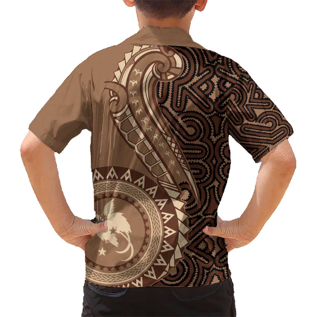 Papua New Guinea Oro Tapa Motif Hawaiian Shirt Classic LT7 - Polynesian Pride