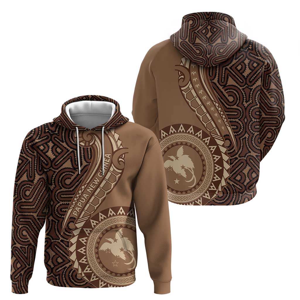 Papua New Guinea Oro Tapa Motif Hoodie Classic