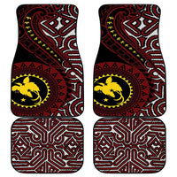 Papua New Guinea Oro Tapa Motif Car Mats Special LT7 - Polynesian Pride