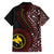 Papua New Guinea Oro Tapa Motif Family Matching Short Sleeve Bodycon Dress and Hawaiian Shirt Special