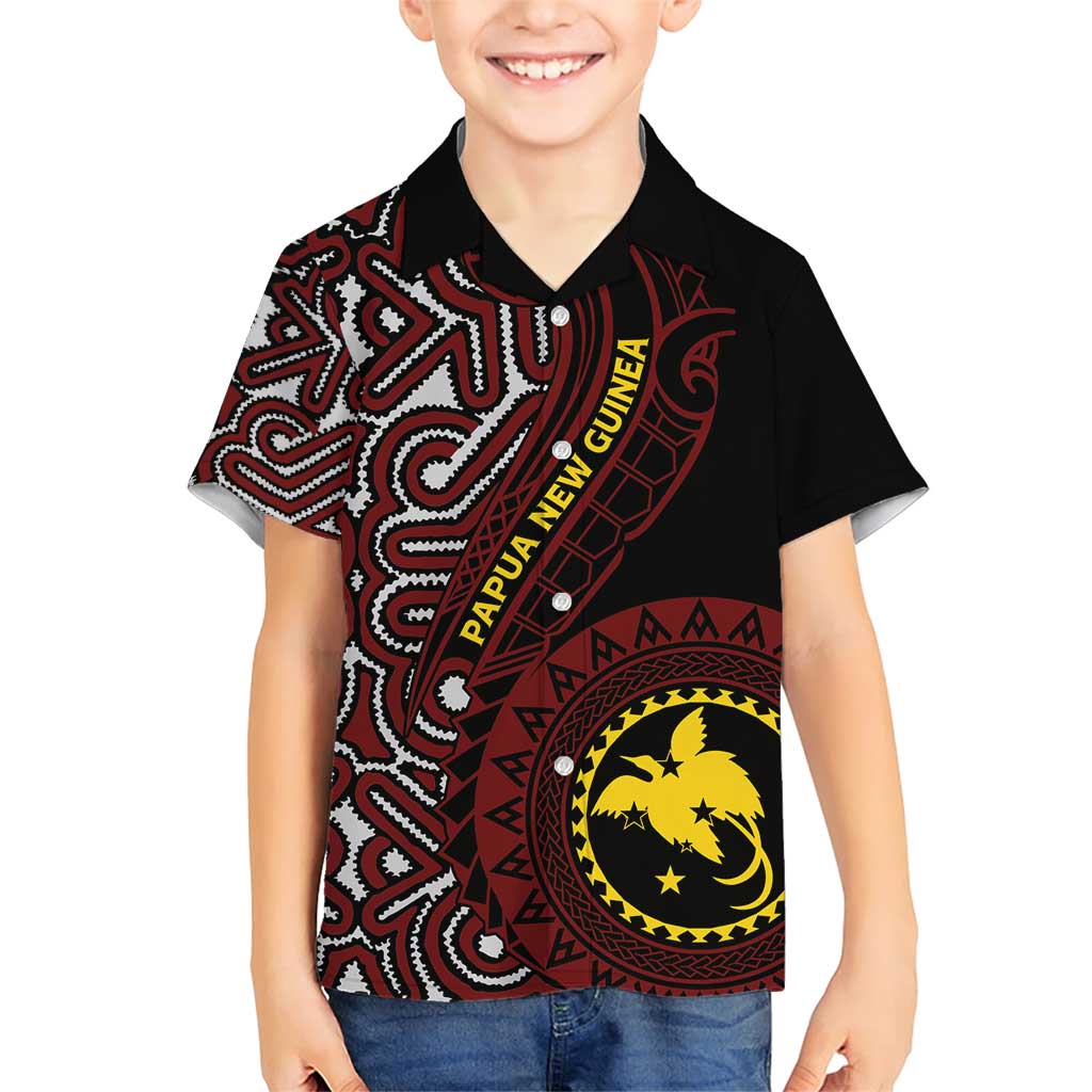 Papua New Guinea Oro Tapa Motif Family Matching Short Sleeve Bodycon Dress and Hawaiian Shirt Special