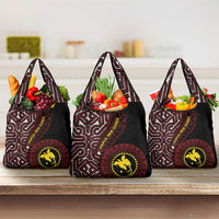 Papua New Guinea Oro Tapa Motif Grocery Bag Special