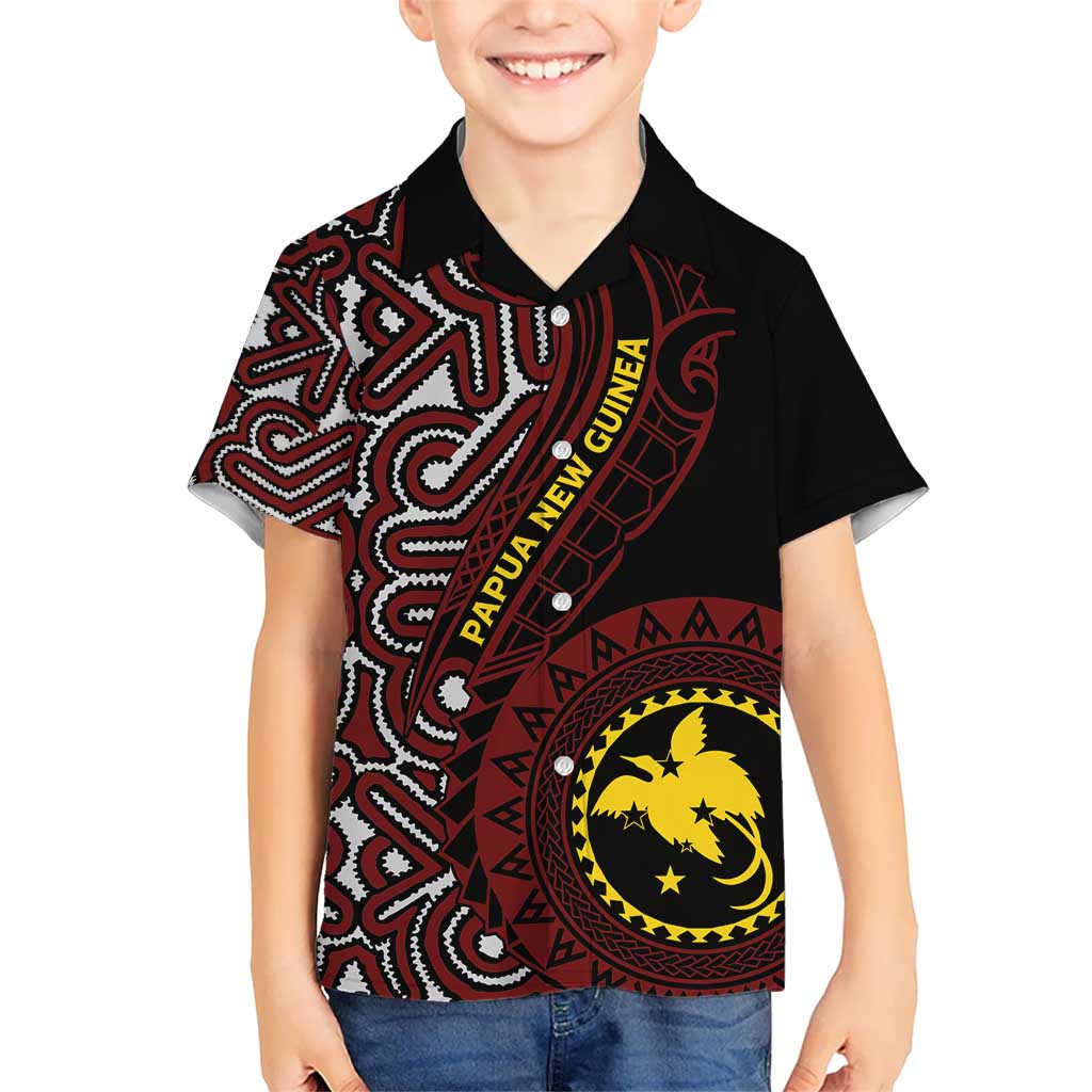 Papua New Guinea Oro Tapa Motif Hawaiian Shirt Special LT7 - Polynesian Pride