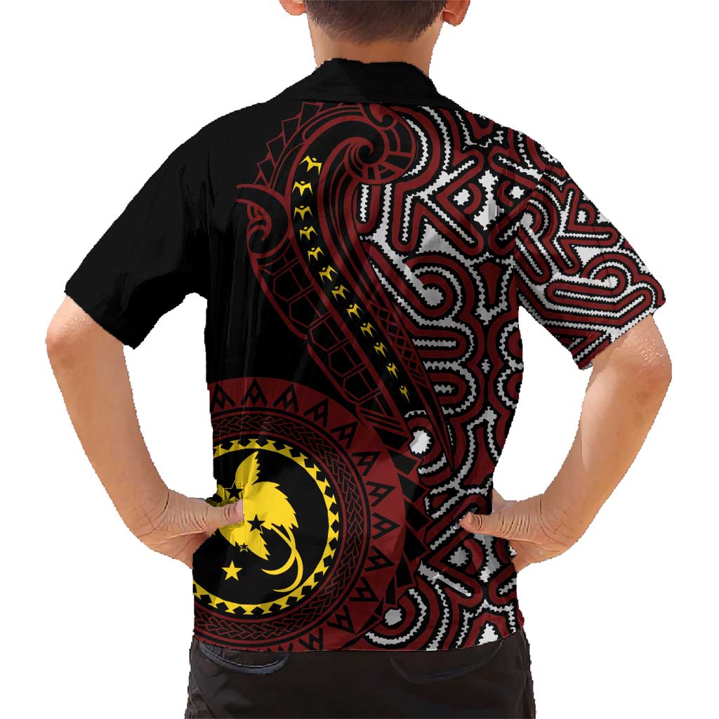 Papua New Guinea Oro Tapa Motif Hawaiian Shirt Special LT7 - Polynesian Pride