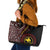 Papua New Guinea Oro Tapa Motif Leather Tote Bag Special