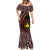 Papua New Guinea Oro Tapa Motif Mermaid Dress Special