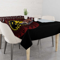 Papua New Guinea Oro Tapa Motif Tablecloth Special LT7 - Polynesian Pride
