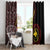 Papua New Guinea Oro Tapa Motif Window Curtain Special