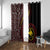 Papua New Guinea Oro Tapa Motif Window Curtain Special